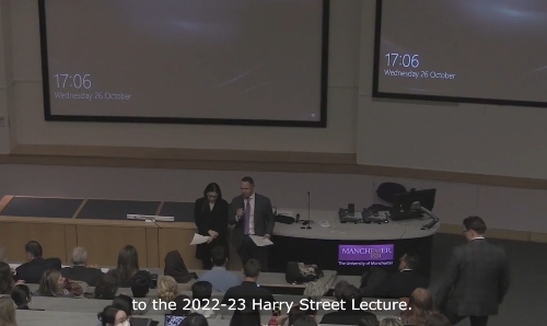Harry Street Lecture
