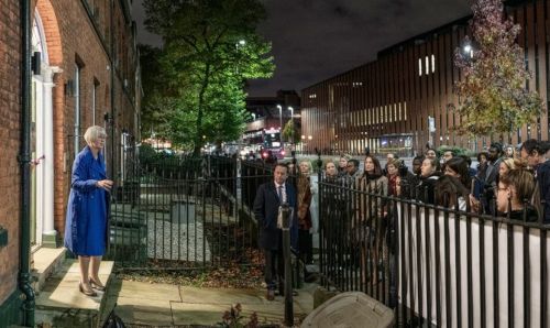 The new home of the Justice Hub at Waterloo Road, Manchester.