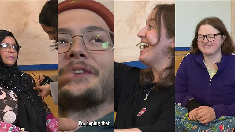 Film created by creative track interns from University of Manchester with Sick festival.