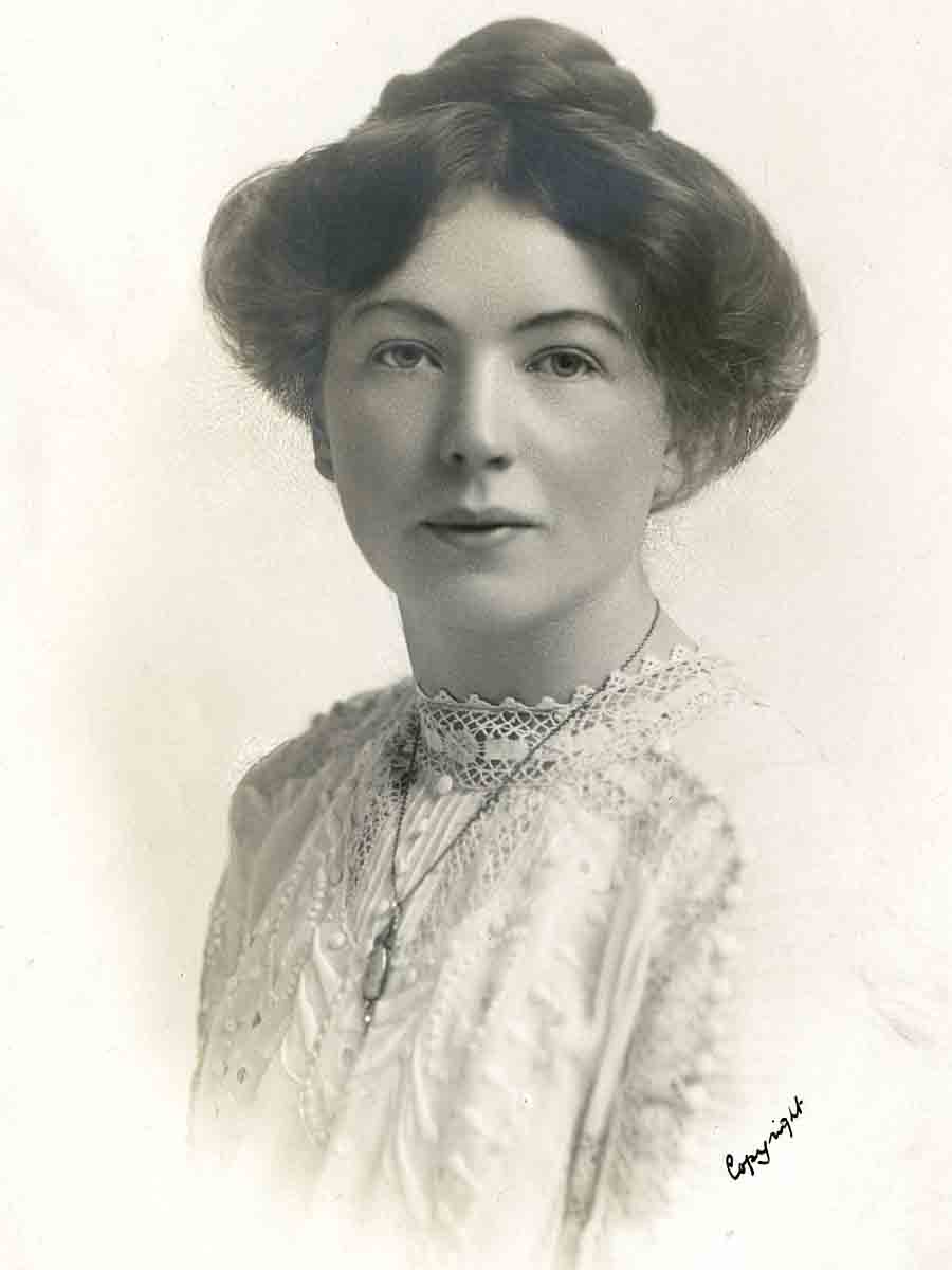 An image of Christabel Pankhurst