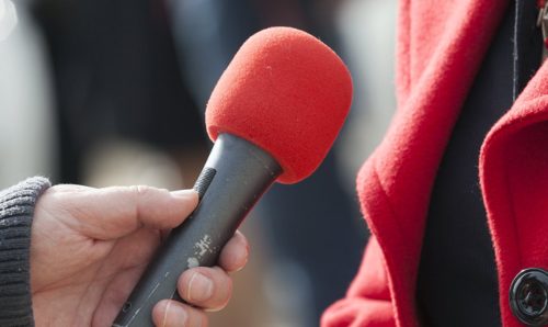 Picture of a microphone 