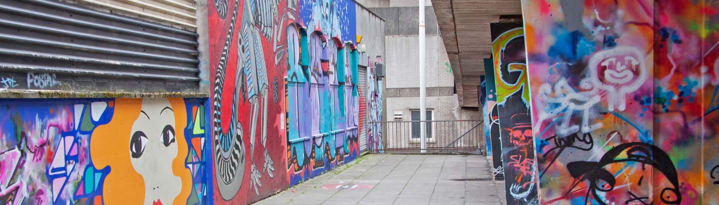 Graffiti in Manchester 