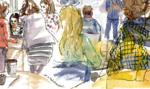 An illustration of people.