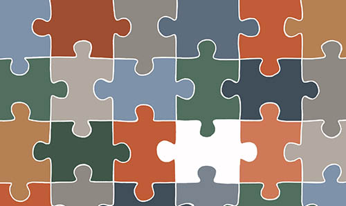 an image of a jigsaw puzzle