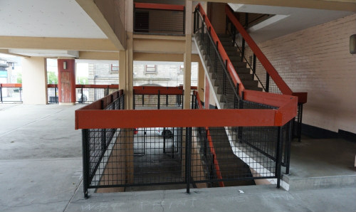 Staircase at Claremont Court, Edinburgh