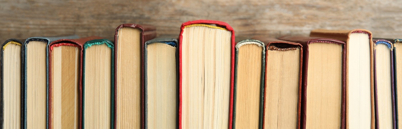 A stack of books