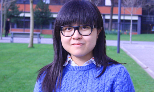Sociology student Sherita Tam